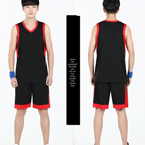Basketball Sports Suit Men's Summer Casual Wear Sleeveless Thin Vest Running Suit Shorts Sportswear